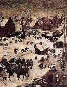 Pieter Bruegel the Elder The Census at Bethlehem oil painting